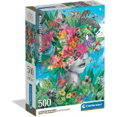 Clementoni Head in the Jungle 500p palapeli (Compact Box)
