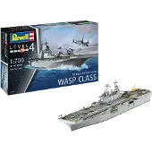 Wittmax Model Set Assault Carrier USS WASP CLASS 1:700 pienoismalli
