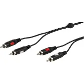 Vivanco Audiokaapeli 2xRCA uros -2xRCA