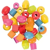 Goki Wooden Bead Set 45pcs.