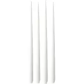 Ester & Erik -kynttilä, 4-pakkaus matta pure white, 42 cm