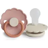 Kärkkäinen FRIGG Daisy Biscuit/Cream silikoni tutti 2 kpl
