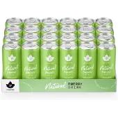 Puhdistamo Natural Energy Drink Vihreä Omena 24x330ml energiajuoma