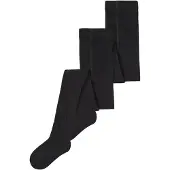Name it Nknpantyhose Rib 2P Noos - Black - 98-104