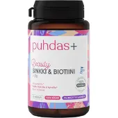 Raw Organic Puhdas+ Sinkki + Biotiini +pii 60kaps.