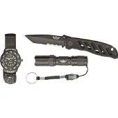 Annan Tillverkare Uzi Special Forces Set - Knife - Flashlight Watch SFS-1