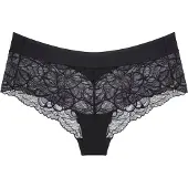 Triumph Body Make-Up Illusion Lace Shorty - Black - 44