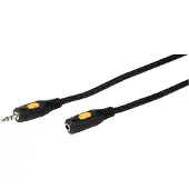 Vivanco Audio Cable 1x3.5mm Male/Fem. 2.5m Black