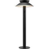 Nordlux LED-aurinkovalaisin Justina, liiketunnistin, musta Justina, Musta, Metalli