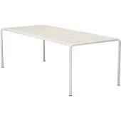 Houe , AVANTI Ruokapöytä 222x98 cm valkoinen