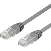 Deltaco UTP Verkkokaapeli Cat6 3m - Harmaa
