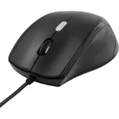 Deltaco – Optinen hiiri, 3 painiketta, rulla, USB, musta (MS-774)