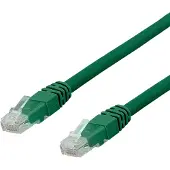 Deltaco – U/UTP Cat6a laitekaapeli, 10m, 500MHz, LSZH, viherä (TP-610GAU)