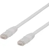 Deltaco – U/UTP Cat6a patch cable, LSZH, 1.5m, white (TP-611VAU)