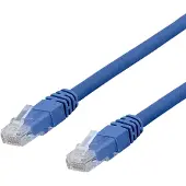 Deltaco – U/UTP Cat6a laitekaapeli, 7m, 500MHz, LSZH, sininen (TP-67BAU)