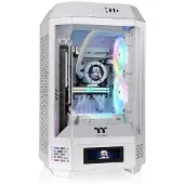 Thermaltake The Tower 250 Snow, Mini Tower, PC, Valkoinen, Mini-ITX, SPCC, 21 cm (CA-1Z9-00S6WN-00)