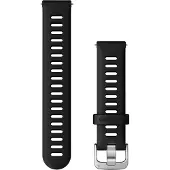 Garmin Quick Release silikoniranneke 18 mm, musta