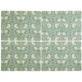 Spode Pimpernel pöytätabletti 30 x 40 cm 4-pakkaus Vihreä
