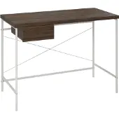 DOMUS Tietokonepöytä Webster, ruskea