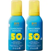 EVY Sunscreen Mousse SPF50, KIDS Face And Body, 150ml