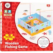 Bigjigs Magnetic Fishing Game peli lapsille 3y+ 1 kpl