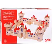 Goki Wooden building blocks Castle 145dlg.