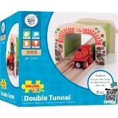 Bigjigs Wooden Rails - Double Track Tunnel