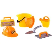 Cavallino Masonry Bucket Set with Tools and Helmet