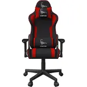 Gembird Gaming Armchair SCORPION black and red, breathable material