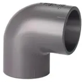 +GF+ Kyynärpää 90° PVC PN16 D75