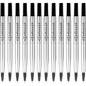 Parker 1950277, Hienojakoinen, Musta, Pallokärkikynä, Ruostumaton teräs, 1 kpl