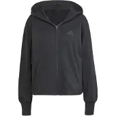 Adidas All Szn French Terry Loose Kokovetoketjullinen Collegepaita