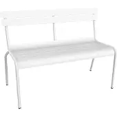 Fermob Luxembourg 2-istuttava sohva Cotton white