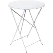 Fermob Bistro pöytä, 60 cm, cotton white
