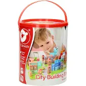 Classic World Wooden Blocks City 120pcs.