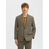 Selected Slhrelaxed-Oasis Sun Chk Blz - Brown - 50