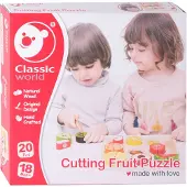 Classic World Wooden Cutting Fruit 20pcs.