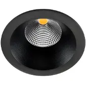 SG ARMATUREN A/S Downlight Junistar Soft LED 9W 3000K, svart