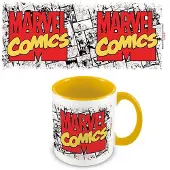 Pyramid - Marvel Comics (Logo) Yellow - Mukit