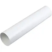 DUKA Ventilation pipe Ø125 x 500 mm white