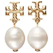 Tory Burch Kira Pearls Drop -korvakorut