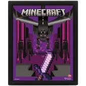 Pyramid - Minecraft Lenticular 20 x 30 cm - Kuva