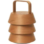 Ferm Living Pöytävalaisin , Puu, Olohuone, Puu