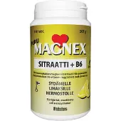 Vitabalans Magnex Sitraatti + B6-vitamiini Sitruuna