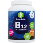 Terveyskaista Pitkävaikutteinen B12+B6+Foolihappo