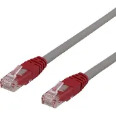 Deltaco – U/UTP Cat6 ristiinkytketty laitekaapeli, 2m (TP-62X)