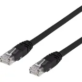Deltaco – U/UTP Cat6 laitekaapeli, LSZH, 5m, musta (TP-65S)