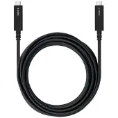 Sharp USB-C 5M | USB-C - USB-C | 2.0 | 5m | Musta