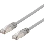 Deltaco – U/FTP Cat6a laitekaapeli, LSZH, 7m, harmaa (STP-67AU)