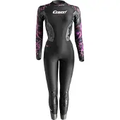 Cressi Kuwae Back Zip 2-3-4 Mm Naisten Märkäpuku